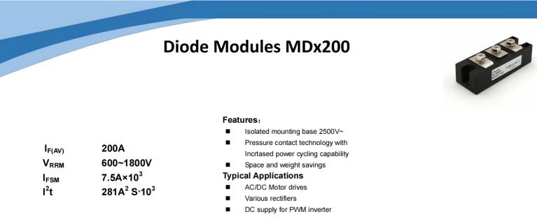 diode modules md200
